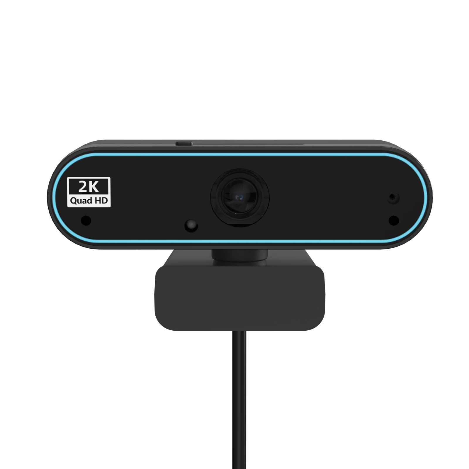 2K Resolution HD Video Driver-Free USB Camera With Microphone, Can Be Used In Desktop, Laptop, Video Conferencing And Live Broadcast
